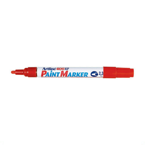 Artline 400 Paint Marker Bullet Point 2.3mm Red_16118024_140002