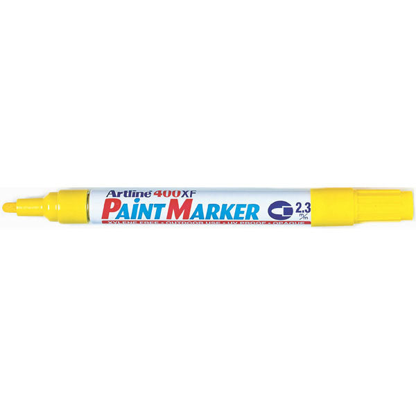 Artline 400 Paint Marker Bullet Point 2.3mm Yellow_16118029_140007_NLA
