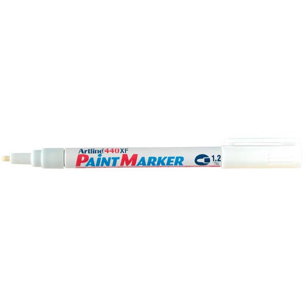 Artline 440XF Paint Marker Bullet Point 1.2mm White 16119028 144033