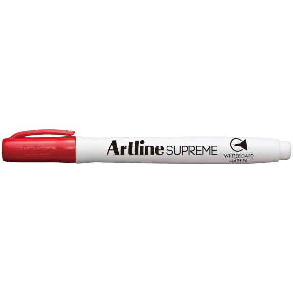 Artline Supreme Whiteboard Marker Bullet Point 1.5mm Box 12 Red_925006403_105102