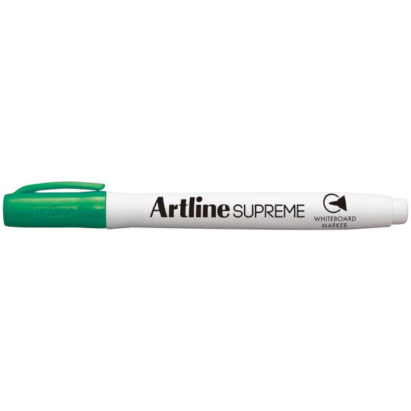 Artline Supreme Whiteboard Marker Bullet Point 1.5mm Box 12 Green_925006404_105104