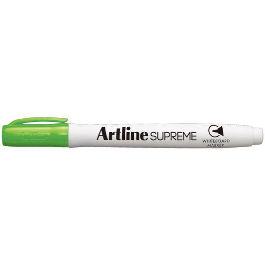 Artline Supreme Whiteboard Marker Bullet Point 1.5mm Box 12 Lime Green_925006417_105114