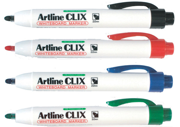 Artline 573 Clix 2mm Bullet Point Assorted Wallet 4_925008400_157344