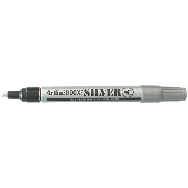 Artline 900 Metallic Marker Bullet Point 2.3mm Silver_16127125_190032