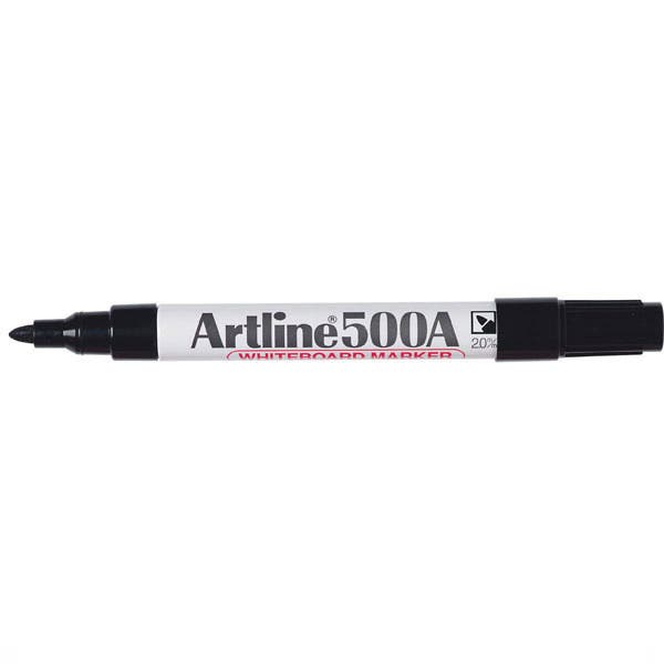 Artline 500A Whiteboard Marker Bullet Point Box 12 Black 925008601 150001