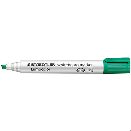 Staedtler Lumocolor Marker 351 B-5 Board Chisel Green Pack 10_925700904_351 B-5