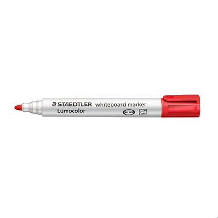 Staedtler Lumocolor Whiteboard Marker 351-2 Bullet Point 2mm Red Pack 10_925701003_351-2