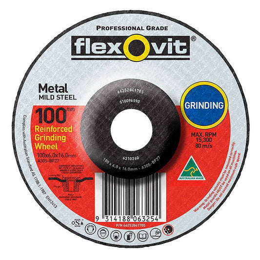 125 x 4.5 x 22mm Depressed Centre Grinding Disc 92618005 66252841681