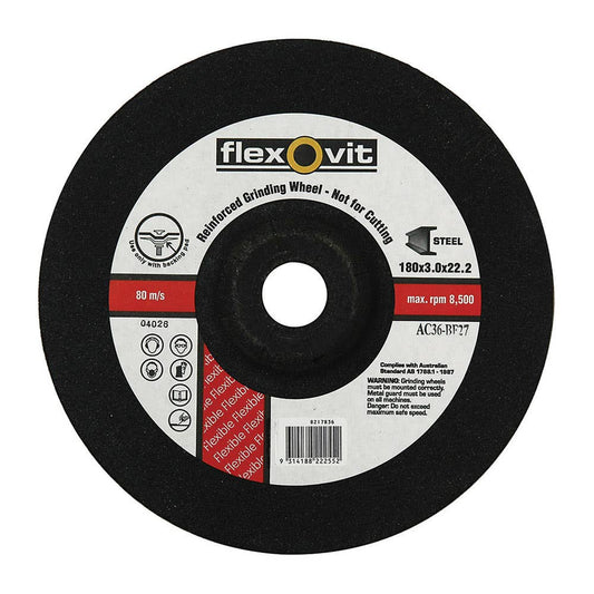 Disc Grinding Flexible 125 x 3 x 22mm AC 36G Flexovit 92618074 66252841790
