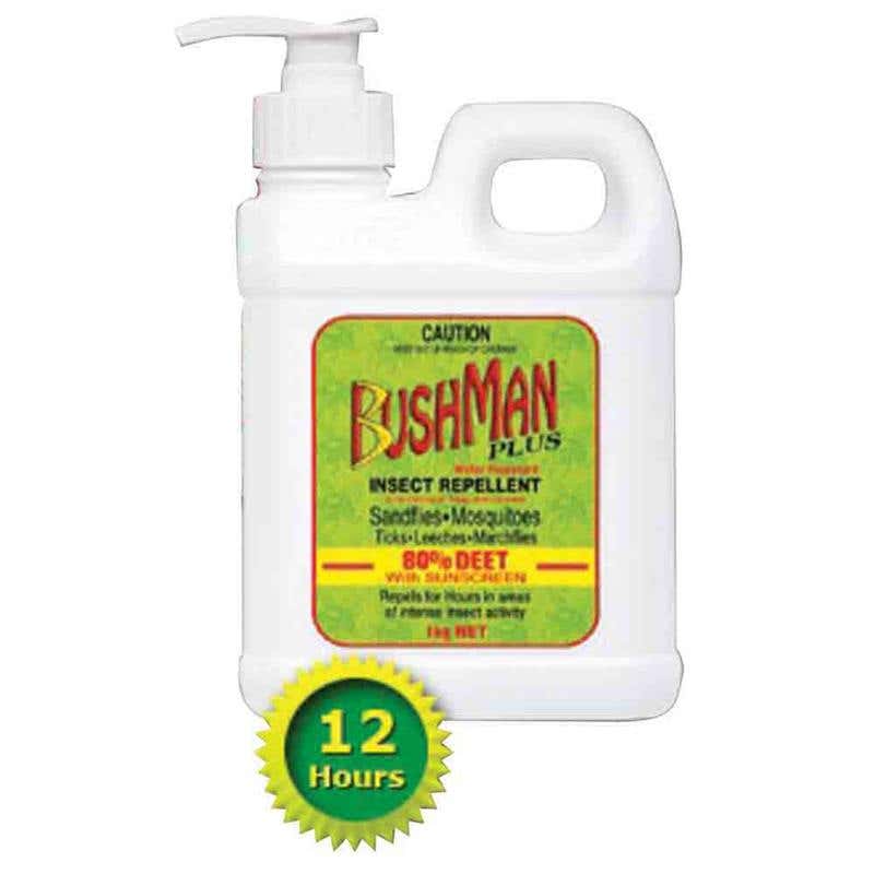 Insect Repellent With Sunscreen 80% DEET 1kg Pump Pack 92658014 BP1000G