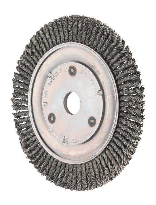 Wheel Wire Steel Twist Knot Pipeliner 11000rpm 150 x 22.2mm Thread 92668035 43303501