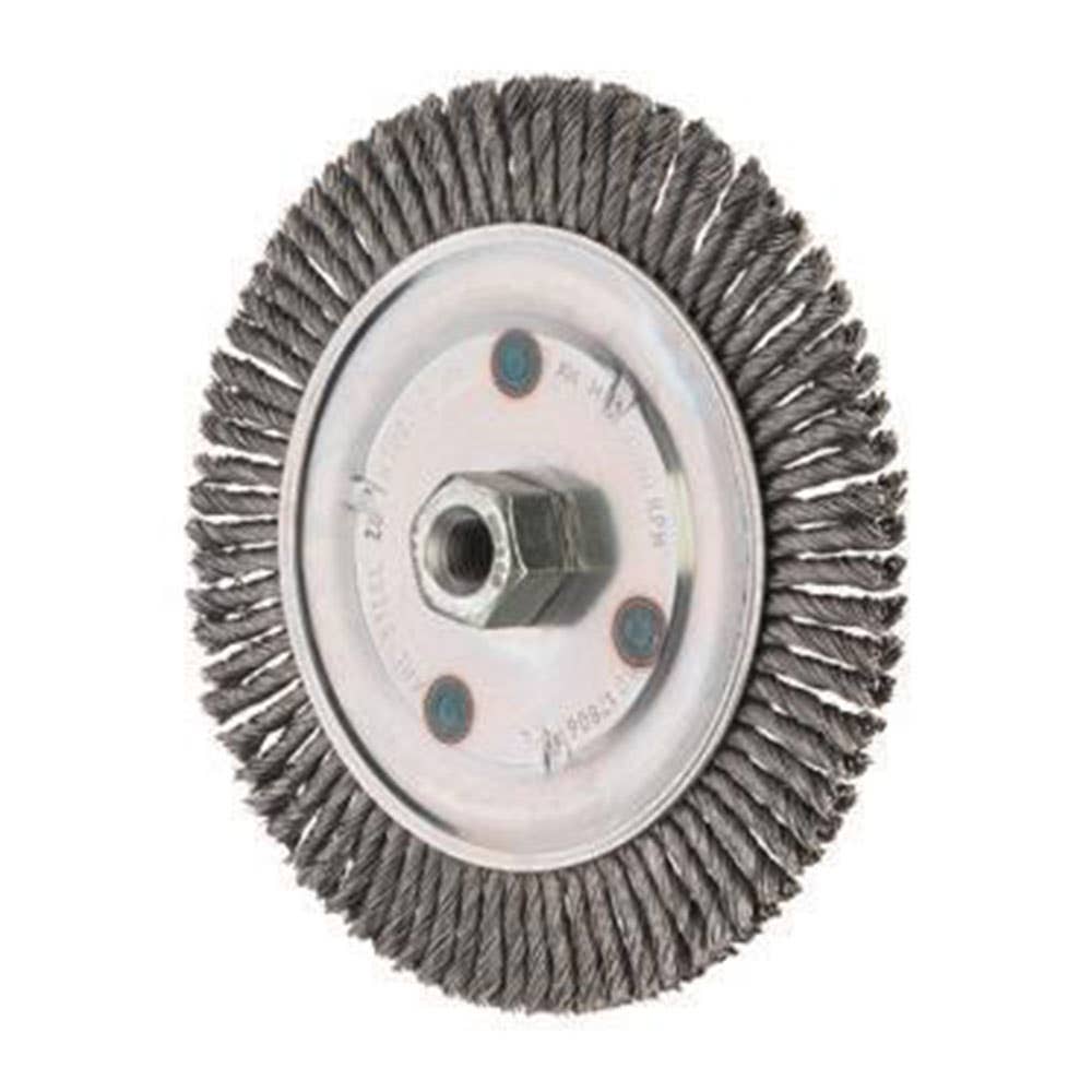 Wheel Wire Steel Twist Knot Pipeliner 10000rpm 150 x 14mm Thread 92668036 43303502
