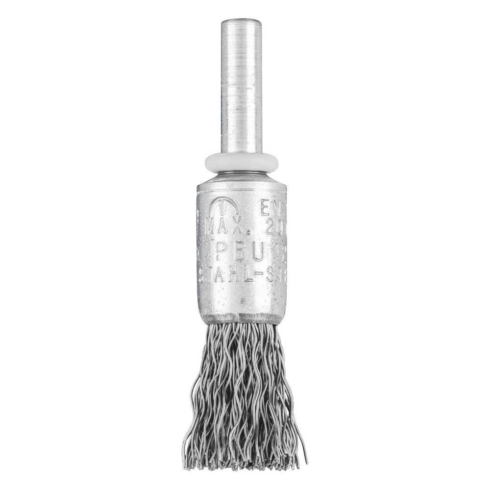 Brush End Wire Steel Pencil Crimped Wire Steel 12mm x 12mm x 0.35 Pferd 92668065 43204101