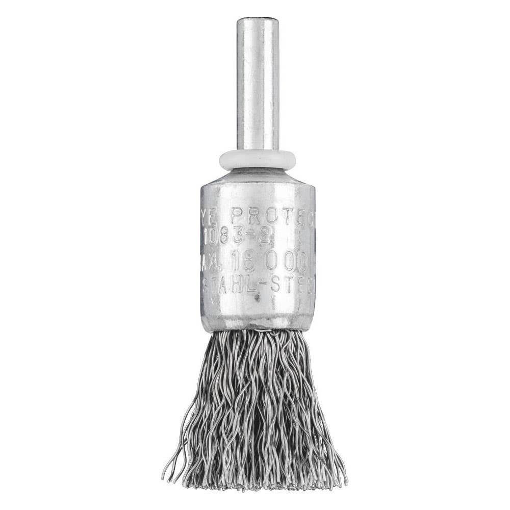 Brush End Wire Steel Pencil Crimped 15mm x 16mm x 0.35 Pferd 92668066 43203001