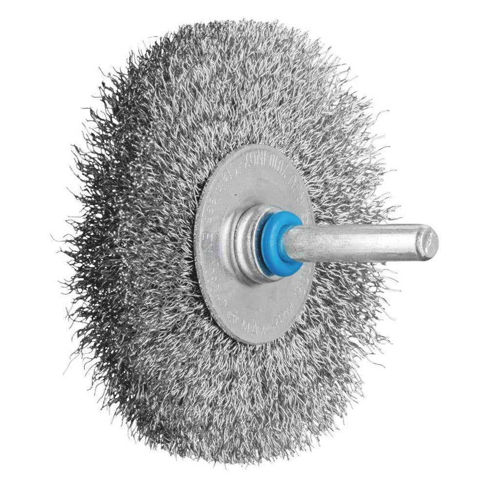 Wheel Wire Stainless Steel Mounted Crimped 70 x 10mm Pferd 92668087 43104102
