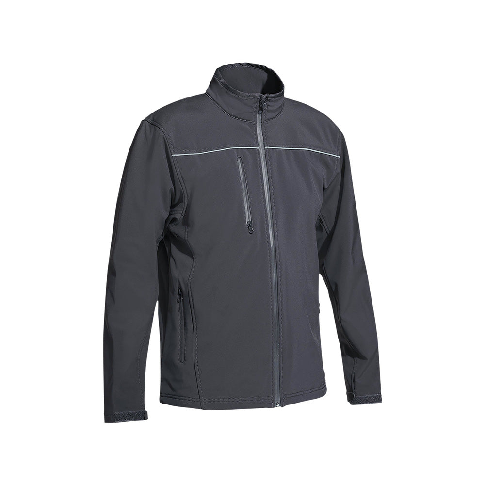 Jacket Soft Shell 310gsm Charcoal Medium Bisley_36003821_BJ6060_BCCGM