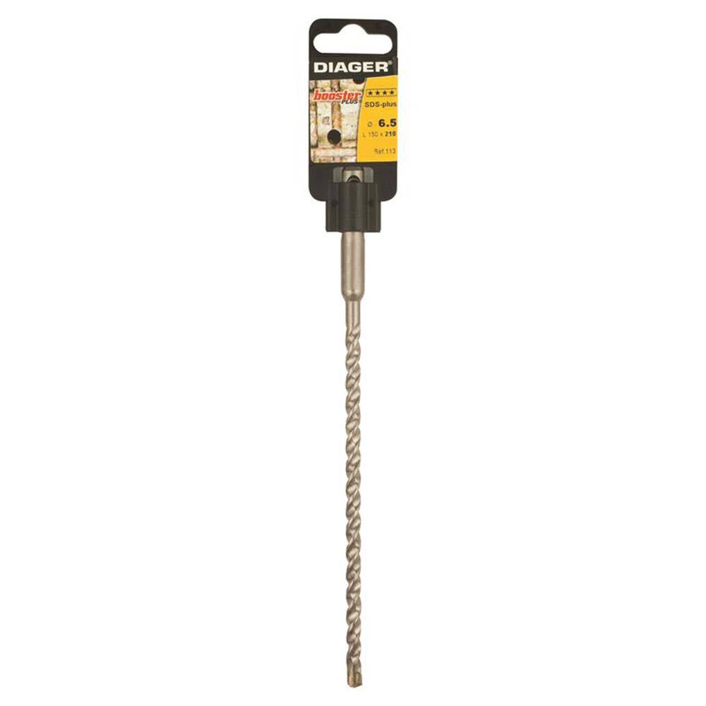 Bit Drill Masonry Diager Booster SDS Plus 6.5 x 210mm Sutton 92828111 093607 NLA
