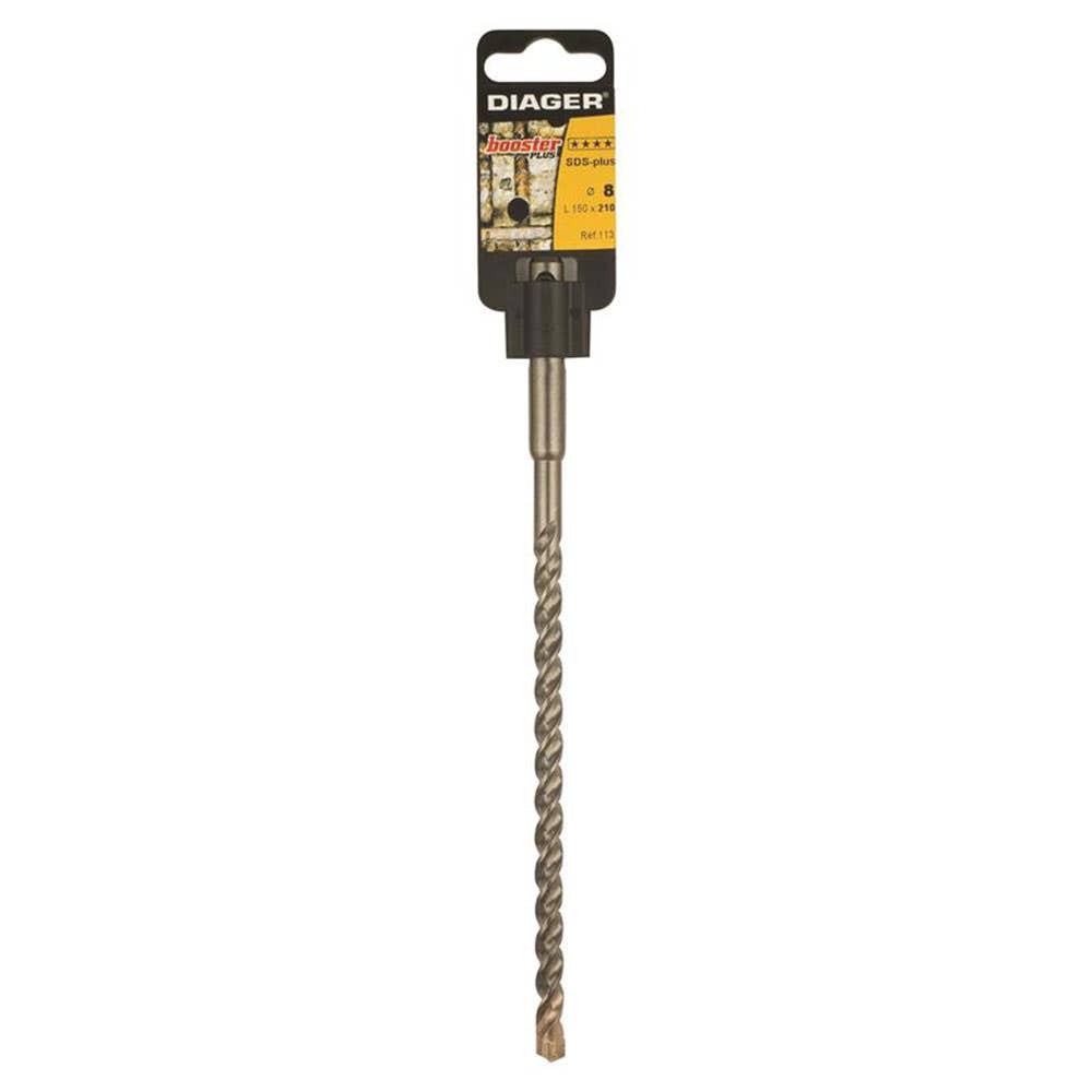 Bit Drill Masonry Diager Booster SDS Plus 8 x 210mm Sutton 92828112 029453 NLA
