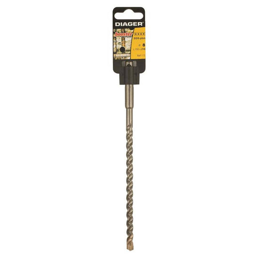 Bit Drill Masonry Diager Booster SDS Plus 8 x 210mm Sutton 92828112 029453 NLA