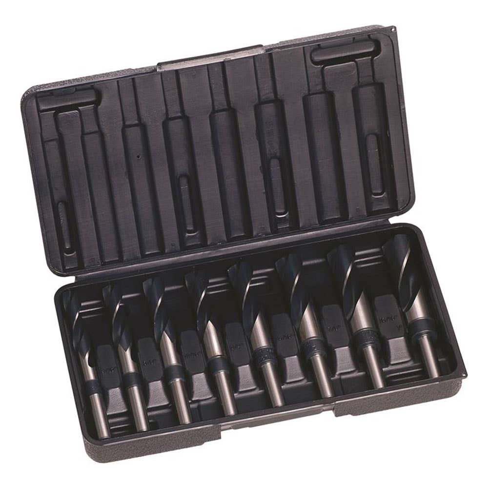 Drill Bit Set HSS Reduced Shank 8 Piece 9/16''-1'' Sutton 92880001 D188S8R