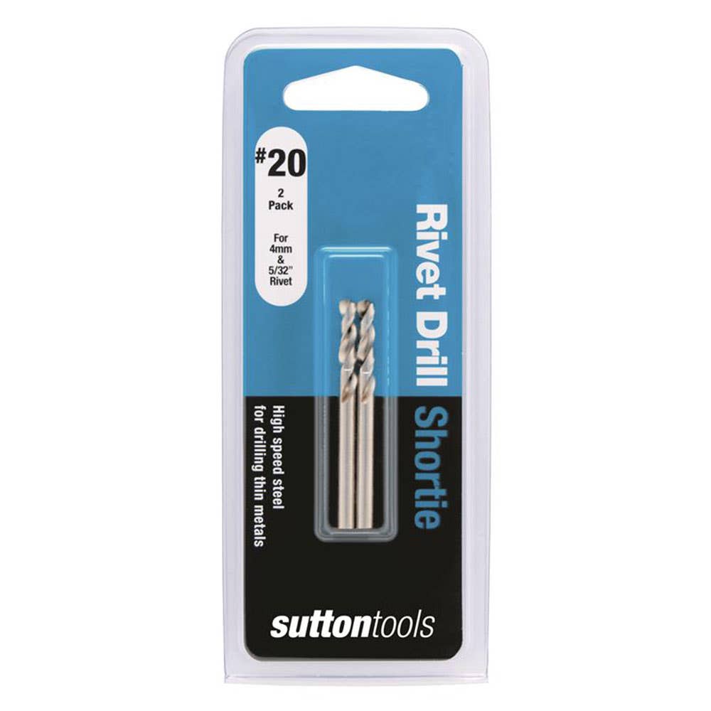Bit Drill HSS Panel Shortie No.20 Sutton Pk 2 92908003 D1310409
