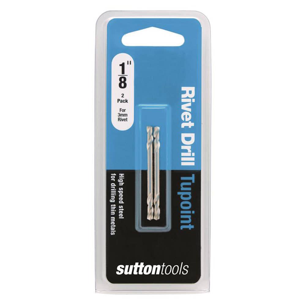 Bit Drill HSS Panel Tupoint 1/8'' Sutton Pk 2 92908005 D1330318