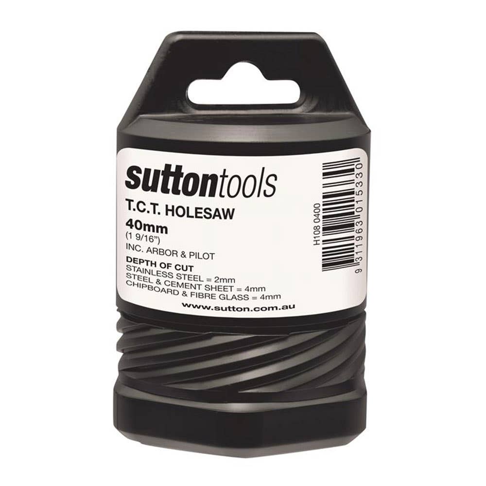 Holesaw Tungsten Carbide Tipped Arbor + Pilot 40mm 1-1/2'' 92910012 H1080400