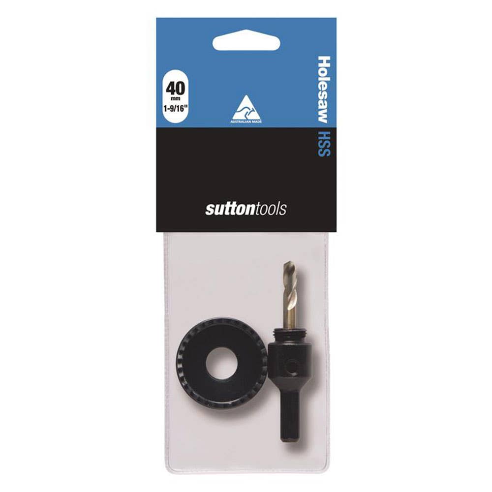 Holesaw Gamflex Solid HSS With Arbor Sutton 40mm 1-9/16'' 92918088 H1010400