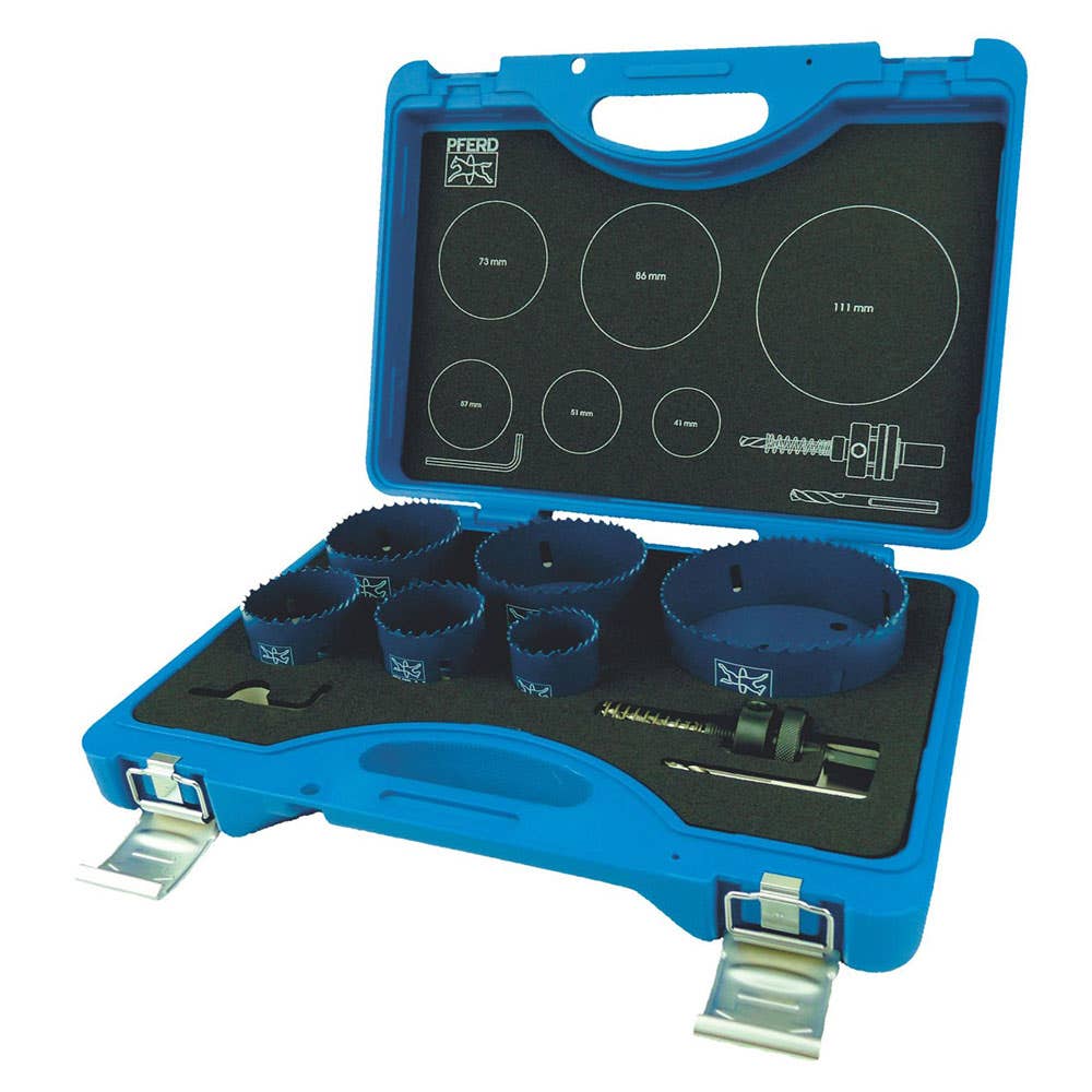 Holesaw Set Bi-Metal Plumber's 9 Piece Pferd_92918145_25999902
