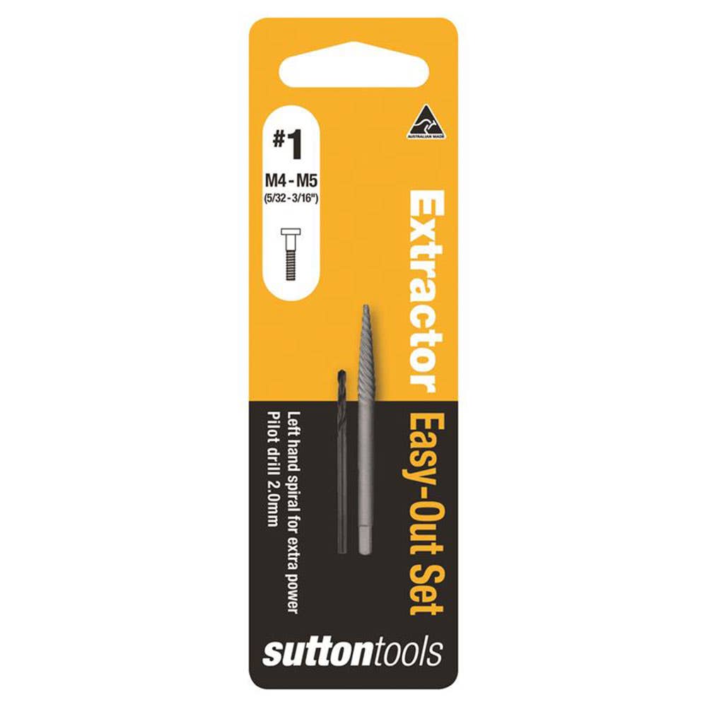 Extractor Setscrew High Grade Carbon Steel No.1 Sutton 93008002 M6020001