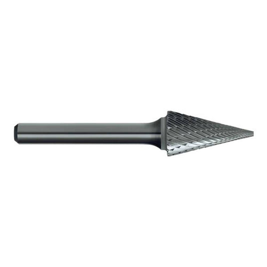 Bur Tungsten Carbide Double Cut Cone 1/4'' Shank 1/2 X 1'' 93068074 B208SM500