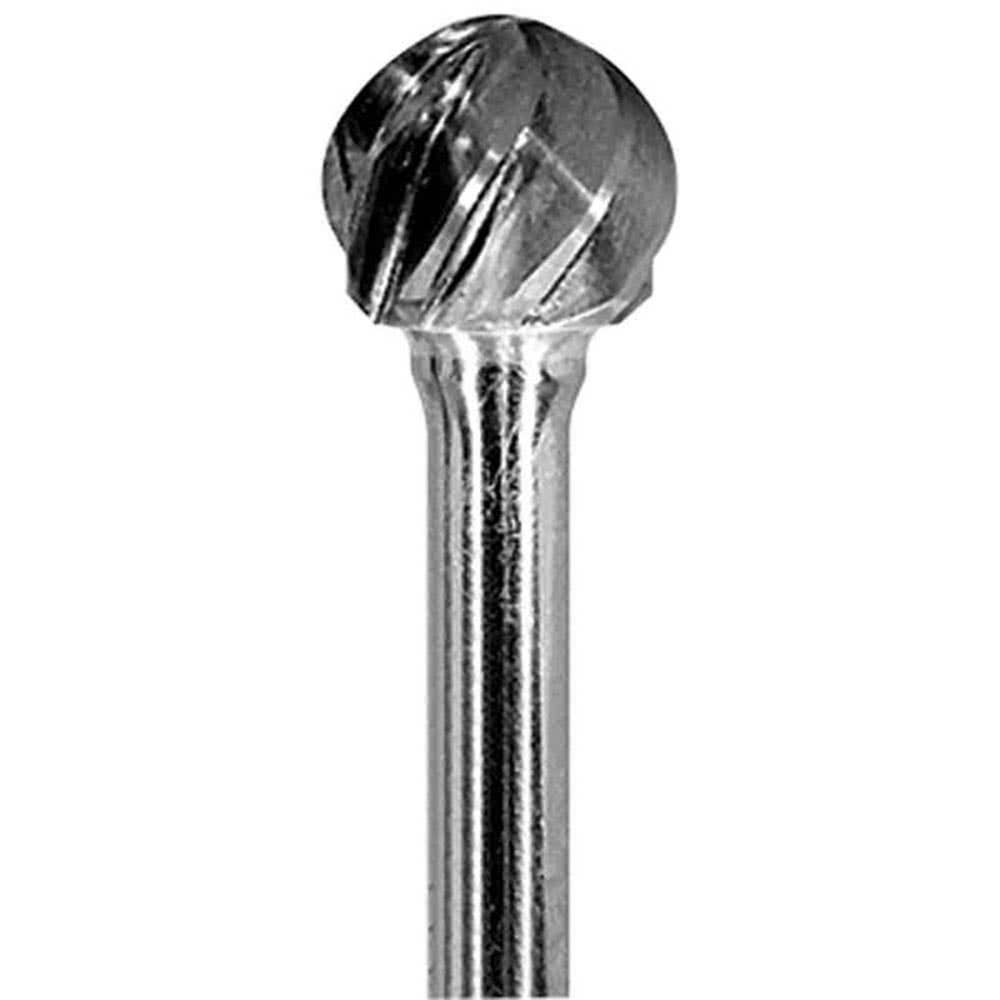 Burr Tungsten Carbide Aluma Cut Ball 1/4'' Shank 3/8 x 5/16'' 93068013 32.95311