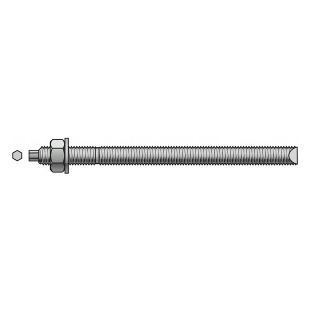 Stud Anchor Chemical Galvanised In Hex 24 x 300mm 93160059 STm24300G-PWR