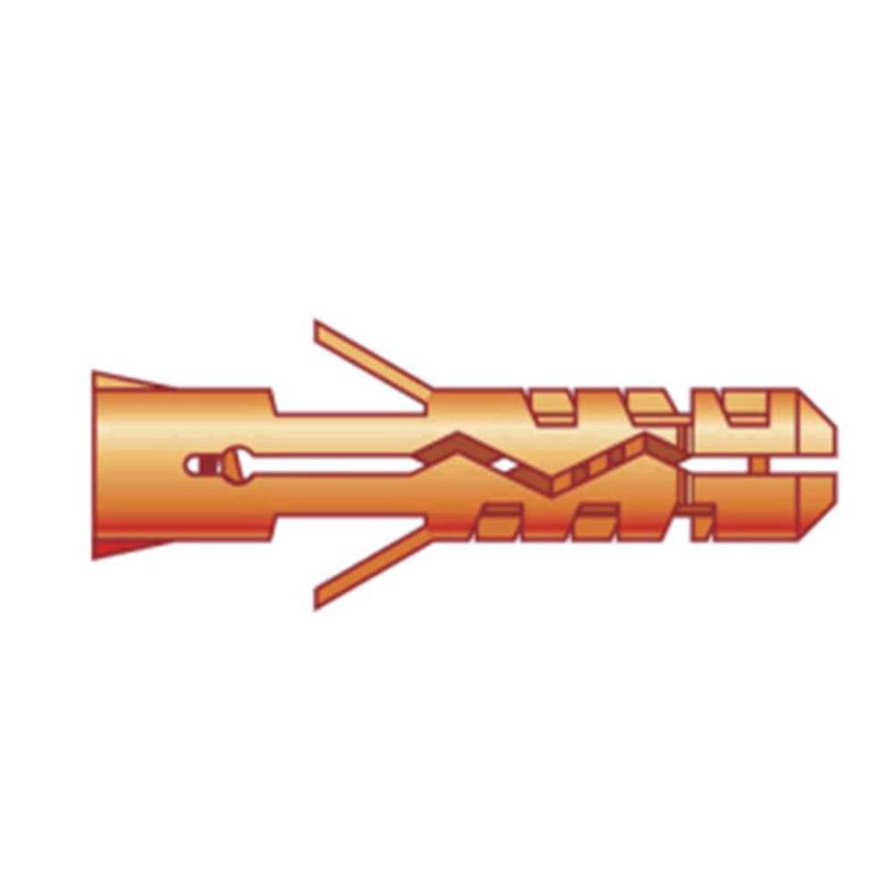 Anchor Masonry Hollow Plastic 8 x 40mm Orange 93168081 MN8-PWR
