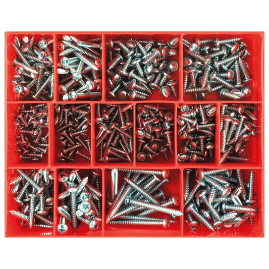 Grab Kit Screw Self Tapping Zinc Pan Head 14 Sizes 6-12G 93290002 CA1710