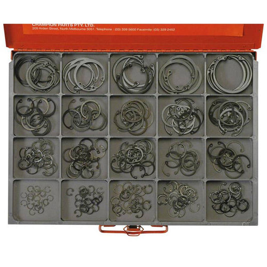 Grab Kit Circlip Internal 20 Sizes 8-50mm Bore Size 93290012 CA2010