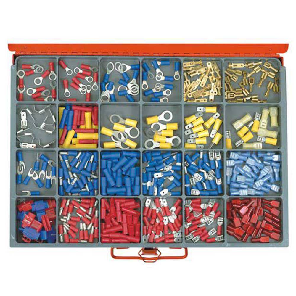 Grab Kit Terminal Wiring Crimp 28 Sizes 380 Piece CA2040 93290016 CA2040