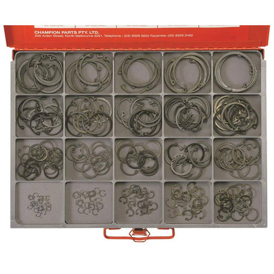 Grab Kit Circlip Internal 20 Sizes 1/4-2'' Bore Size 93290017 CA2030