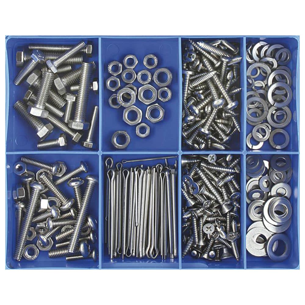 Grab Kit Bolts Screws + Washers Stainless Steel Assortment 93290042 CA1800