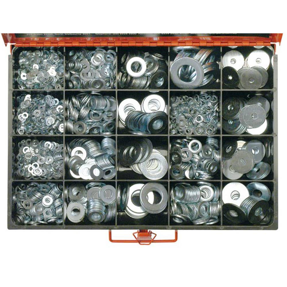 Grab Kit Washer Flat + Body Steel Zinc 20 Sizes CA2240 93290053 CA2240