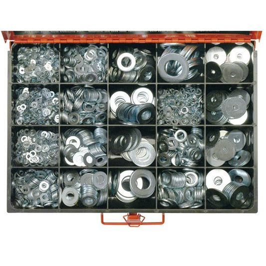 Grab Kit Washer Flat + Body Steel Zinc 20 Sizes CA2240 93290053 CA2240
