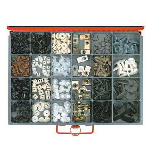 Grab Kit Trim Clips Plastic/Metal 20 Sizes 275 Piece CA2265 93290057 CA2265