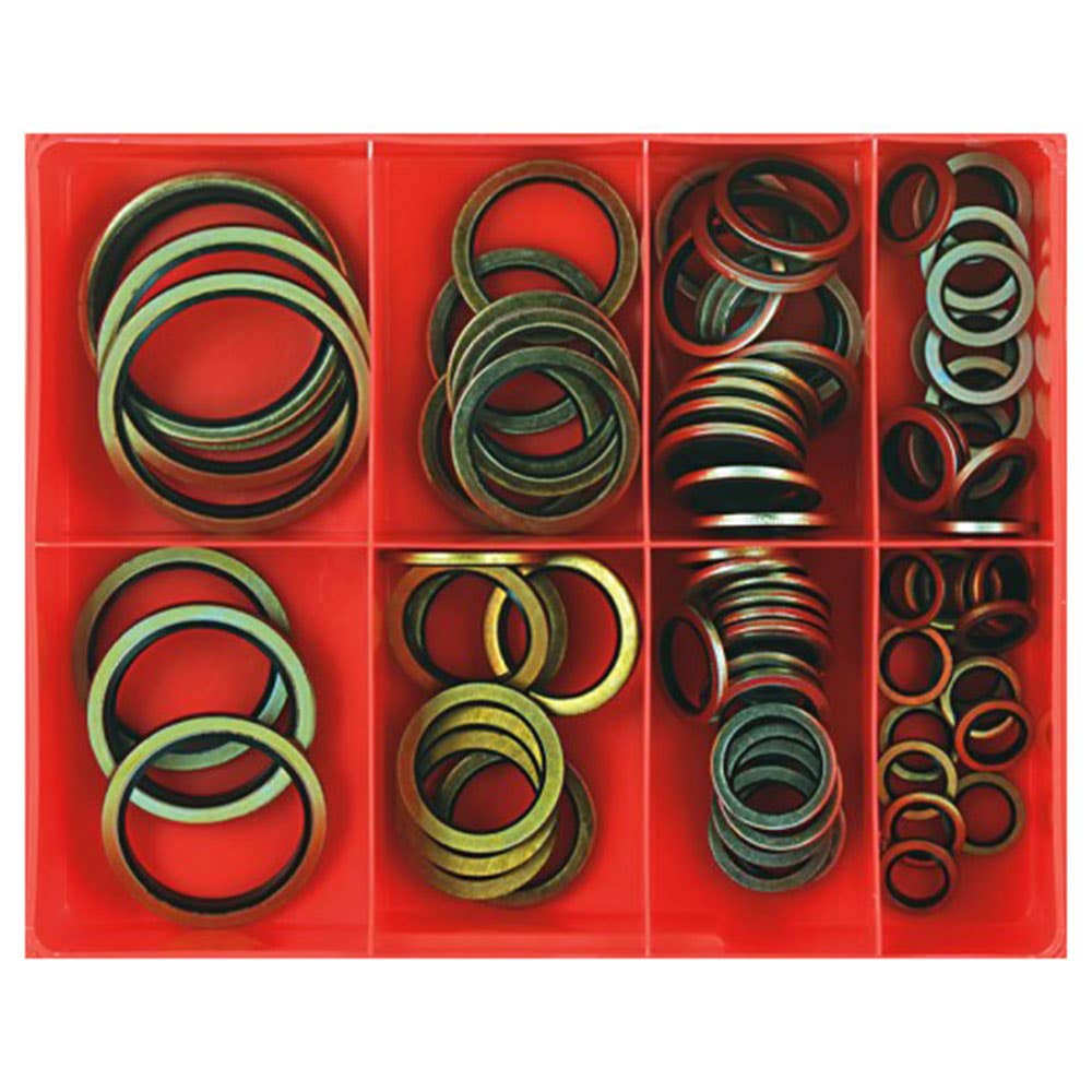 Grab Kit Washer Bonded Seal Imperial 82 Piece CA173 93290186 CA173