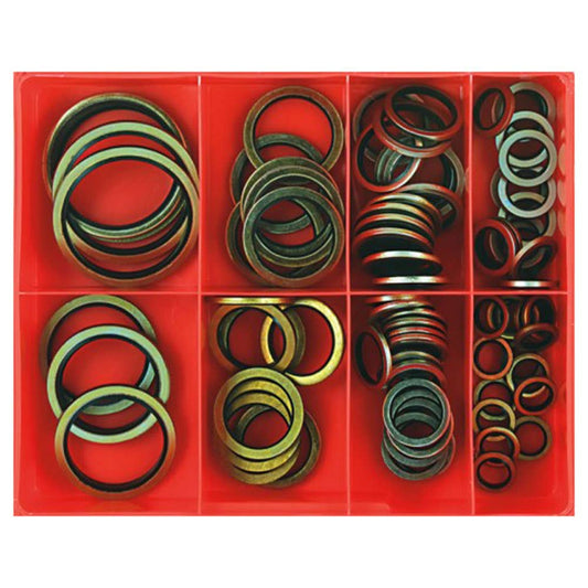 Grab Kit Washer Bonded Seal Imperial 82 Piece CA173 93290186 CA173