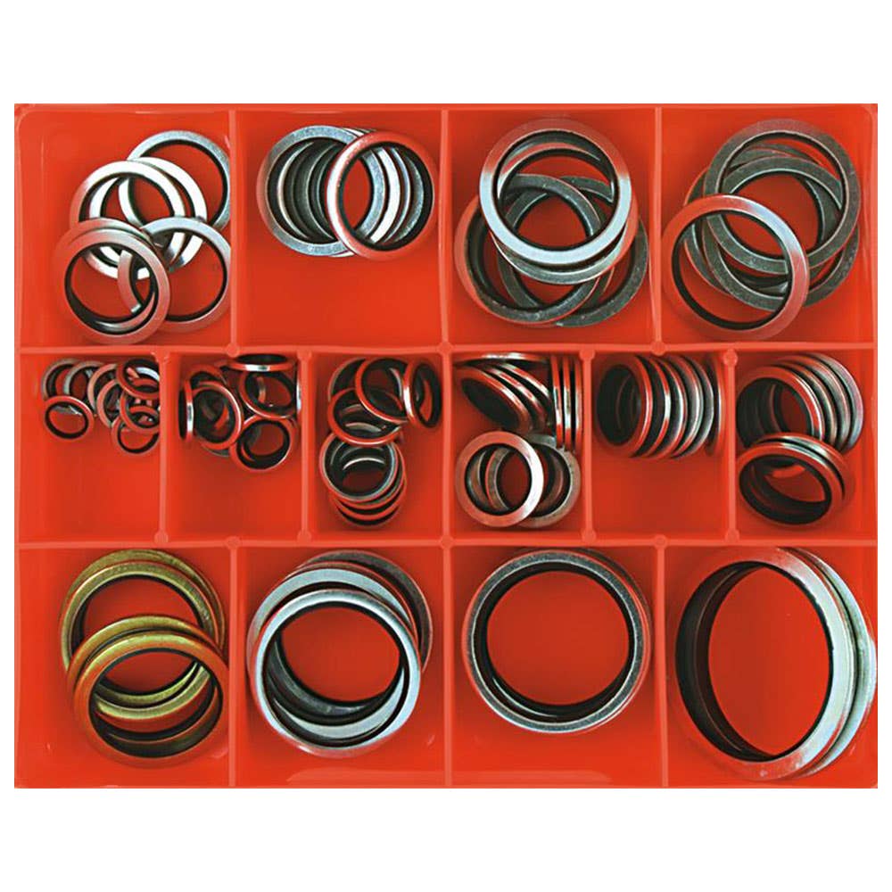 Grab Kit Washer Bonded Seal Metric 91 Piece CA174 93290187 CA174