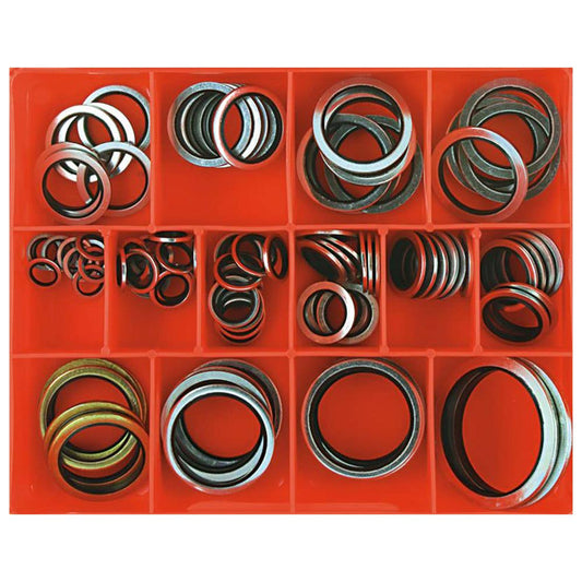 Grab Kit Washer Bonded Seal Metric 91 Piece CA174 93290187 CA174