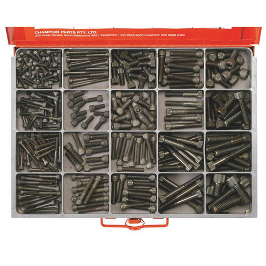 Socket Head Cap Screw BSW 3/16 - 1/2 300 Piece Master Kit 93298000 CA2300