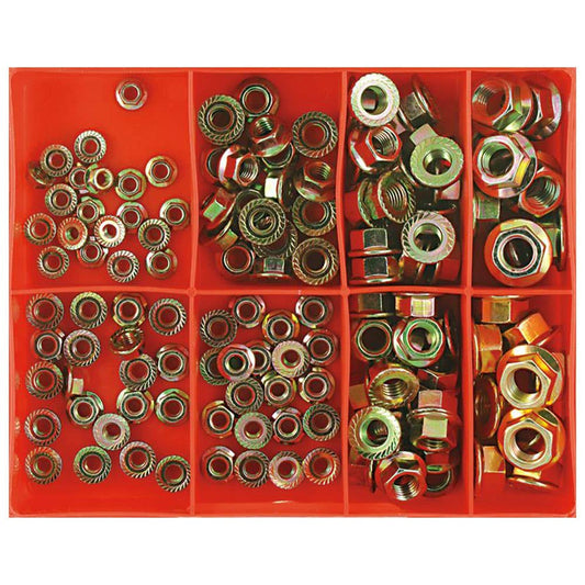 Grab Kit Nut Metric Flange Hexagon Hex 8 Sizes 5-12mm 93298005 CA100