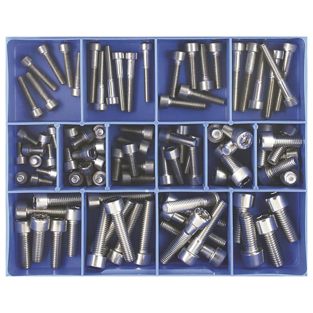 Grab Kit Screw Socket Head Cap 316 Stainless Steel A4 Metric 14 Sizes 93298006 CA1817