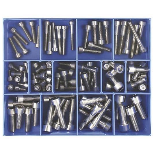 Grab Kit Screw Socket Head Cap 316 Stainless Steel A4 Metric 14 Sizes 93298006 CA1817